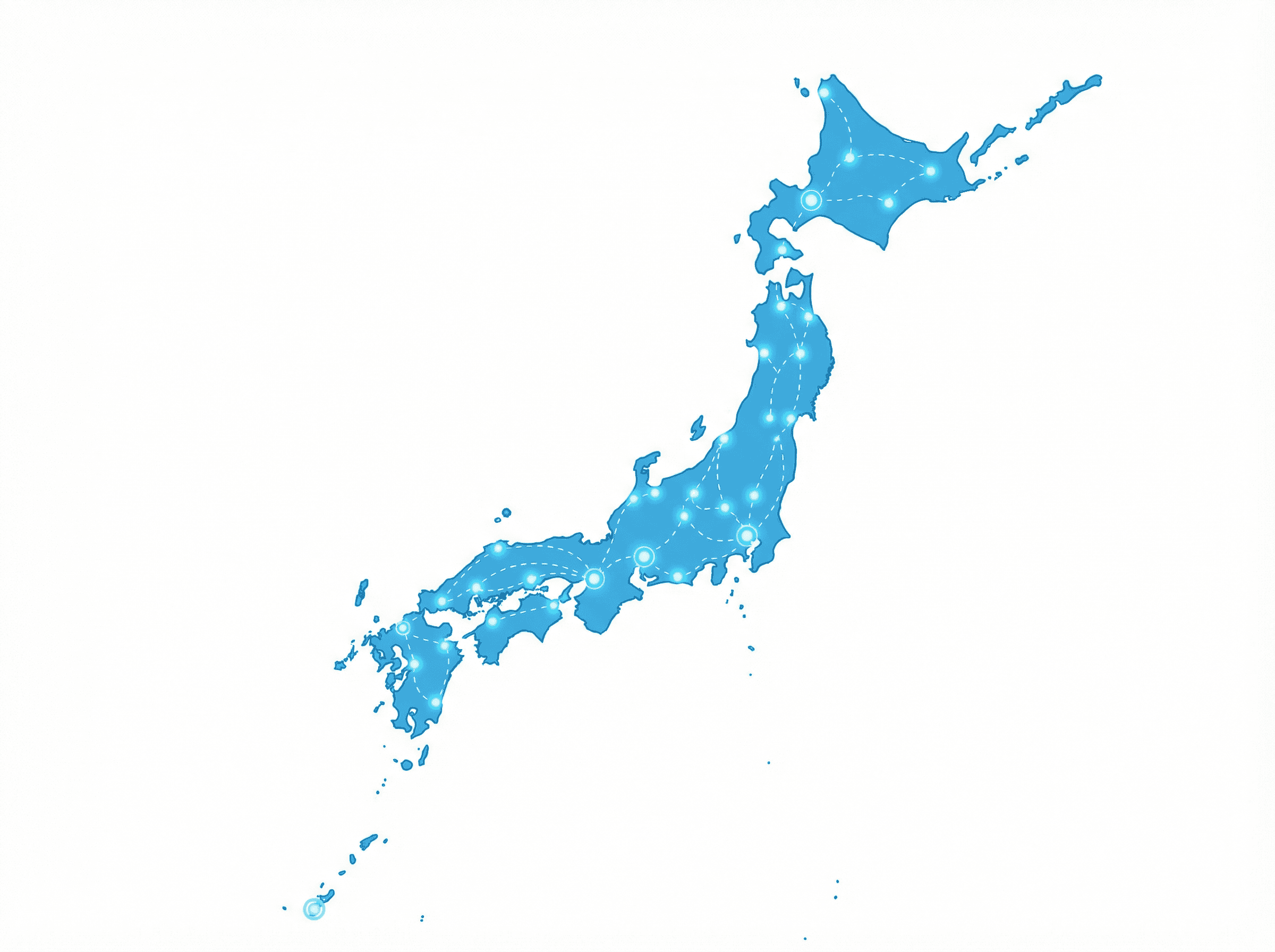 日本全国の拠点マップ